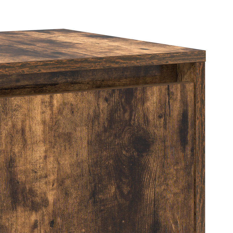 Geräuchertes Eichen-Sideboard Geräuchertes Eichenholz Holzwerkstoff