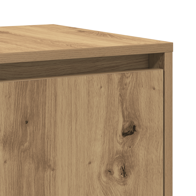Eichen Sideboard Artisan Eiche Holzwerkstoff 120 x 41 x 75 cm