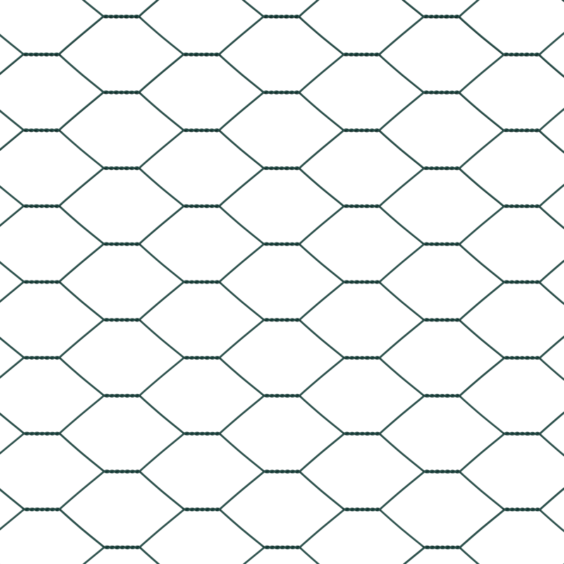 Zaunset Set aus 2 Grün Metall 25 x 1,2 m Langlebig Außenzaun