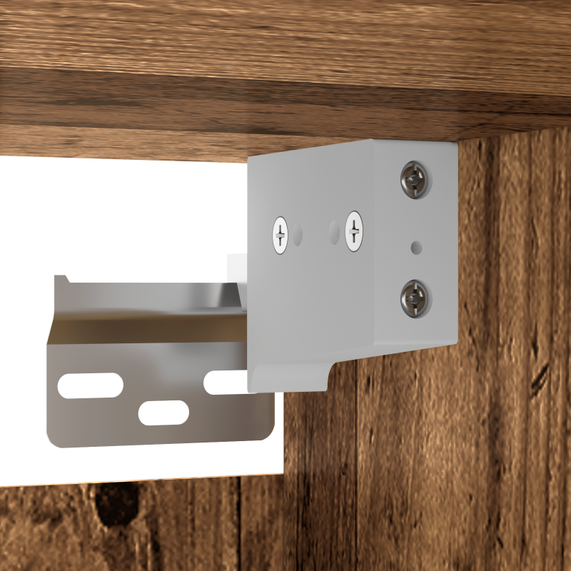 6-teiliges TV-Schrank-Set Altholz Holzwerkstoff