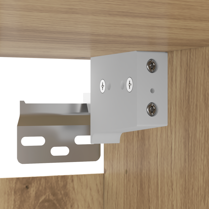 6-teiliges TV Schrank Set aus Artisan Eiche Holzwerkstoff