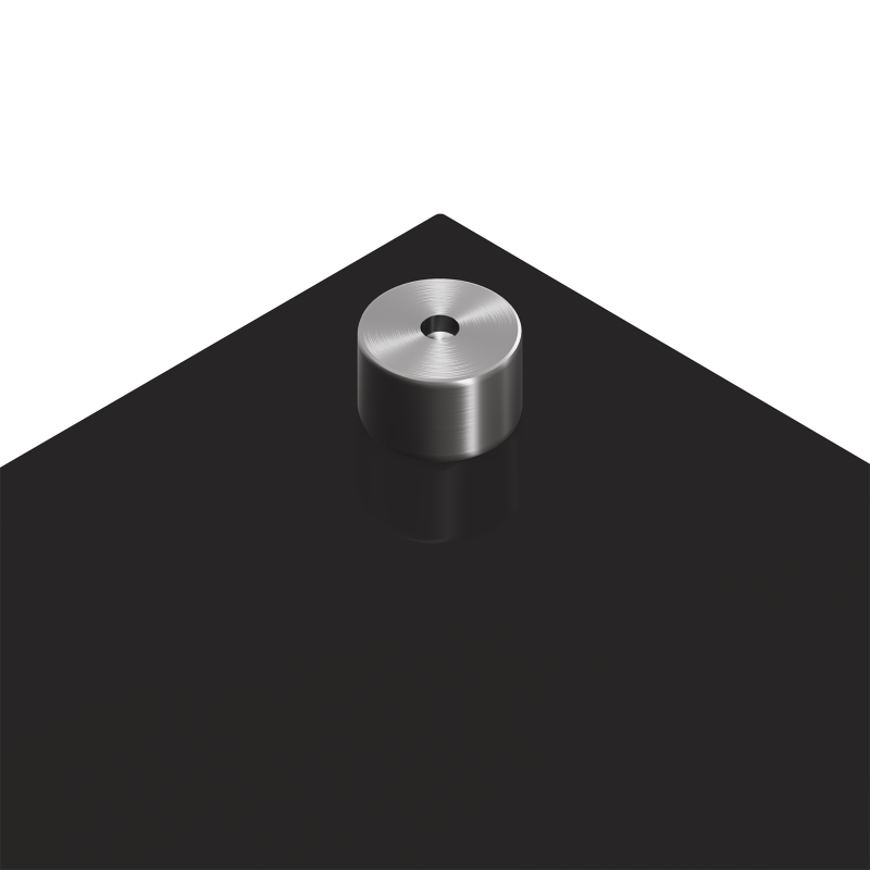 Küchenrückwand Schwarz 110x40x0,6 cm aus Sicherheitsglas