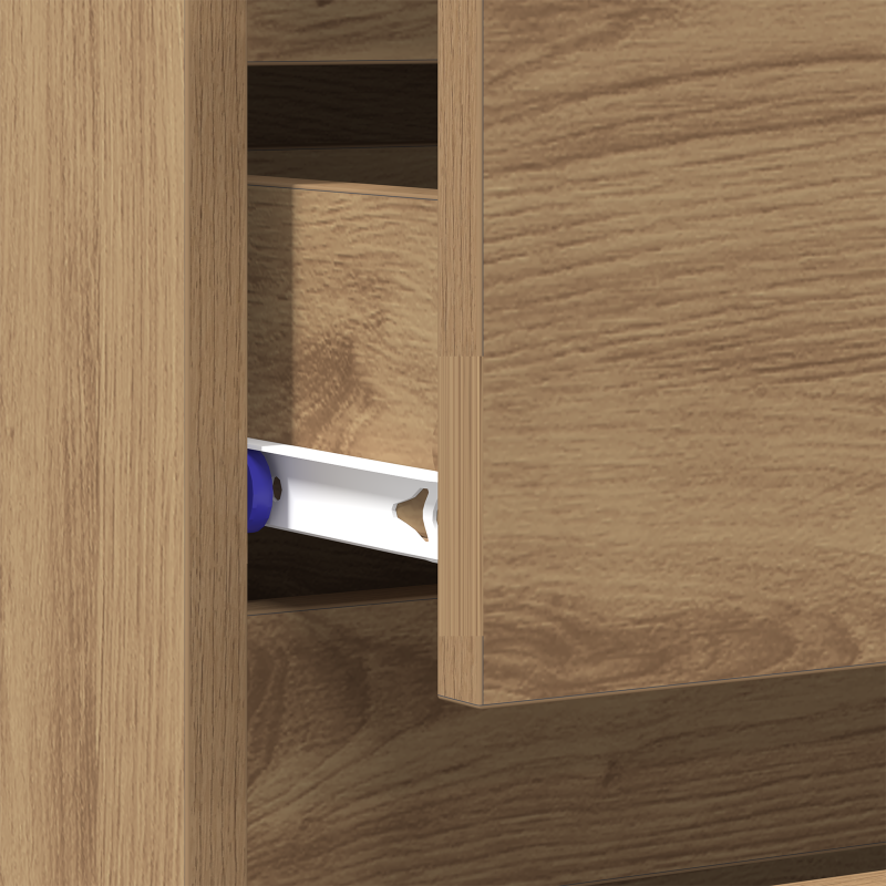 Nachttisch Artisan Eiche 40x35x70 cm Holzwerkstoff