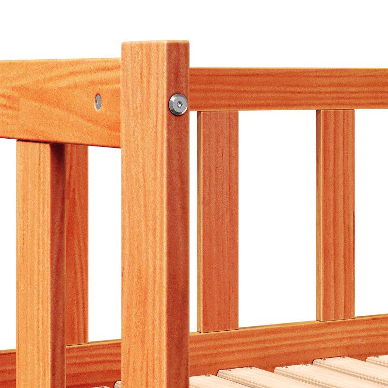 5-teiliges Garten Sofa Set mit Kissen braun Poly Rattan