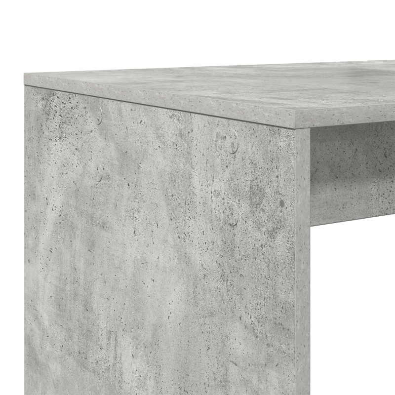 Schreibtisch Beton Grau Holzwerkstoff mit Betonoberfläche Mittel