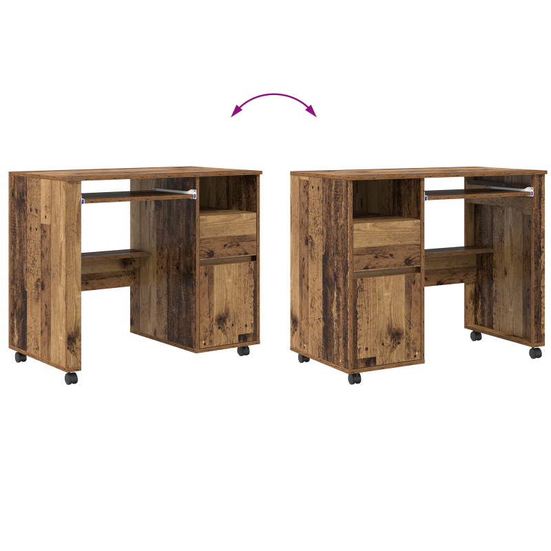 Schiebetür Set Weiß 83x202 cm Massivholz Kiefer
