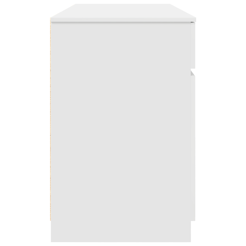 Schreibtisch Weiß 140x49x76 cm Holzwerkstoff