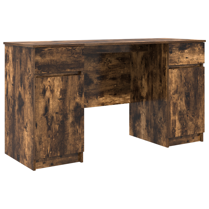 Schreibtisch Rauch-Eiche 140x49x76 cm Holzwerkstoff