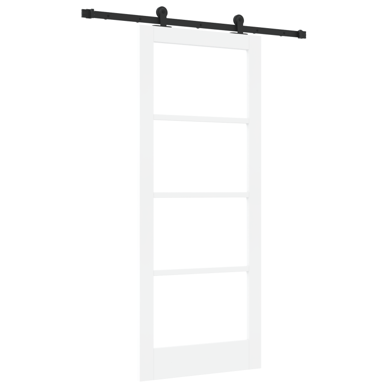 Schiebetür mit Hardware-Set ORKDALWeiß 83x202 cm