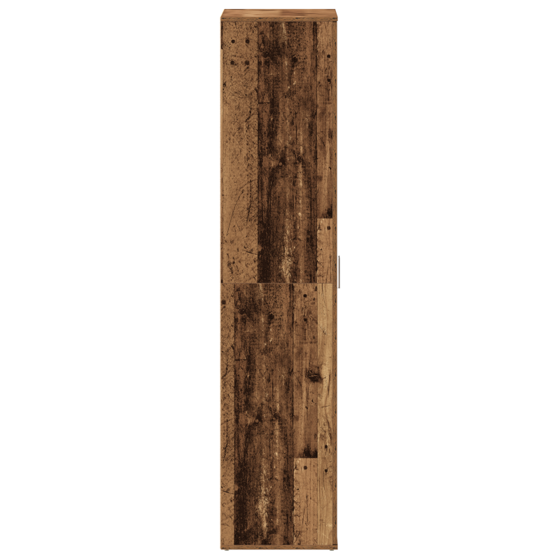 Schuhschrank Altholz 80x39x180 cm Holzwerkstoff