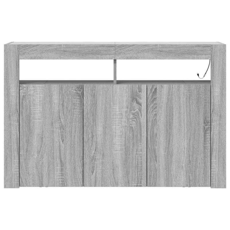 Sideboard Graues Sonoma Holzwerkstoff 116 x 30 x 75 cm Sideboard