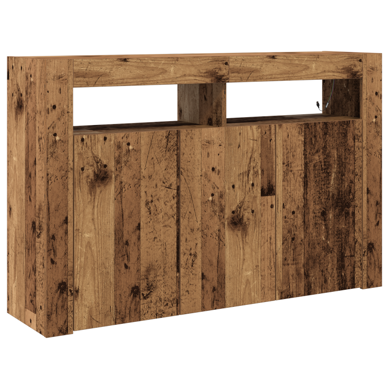 Sideboard Alte Holzoptik Holzwerkstoff 116 x 30 x 75 cm Sideboard