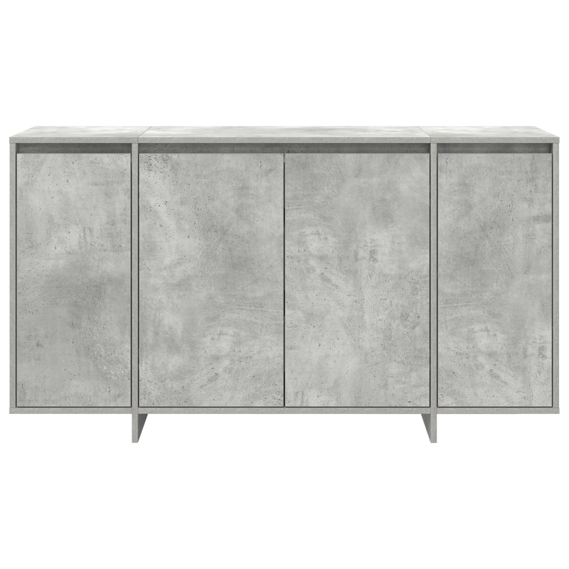 Beton Grau Sideboard Beton grau Holzwerkstoff 135 x 41 x 75 cm