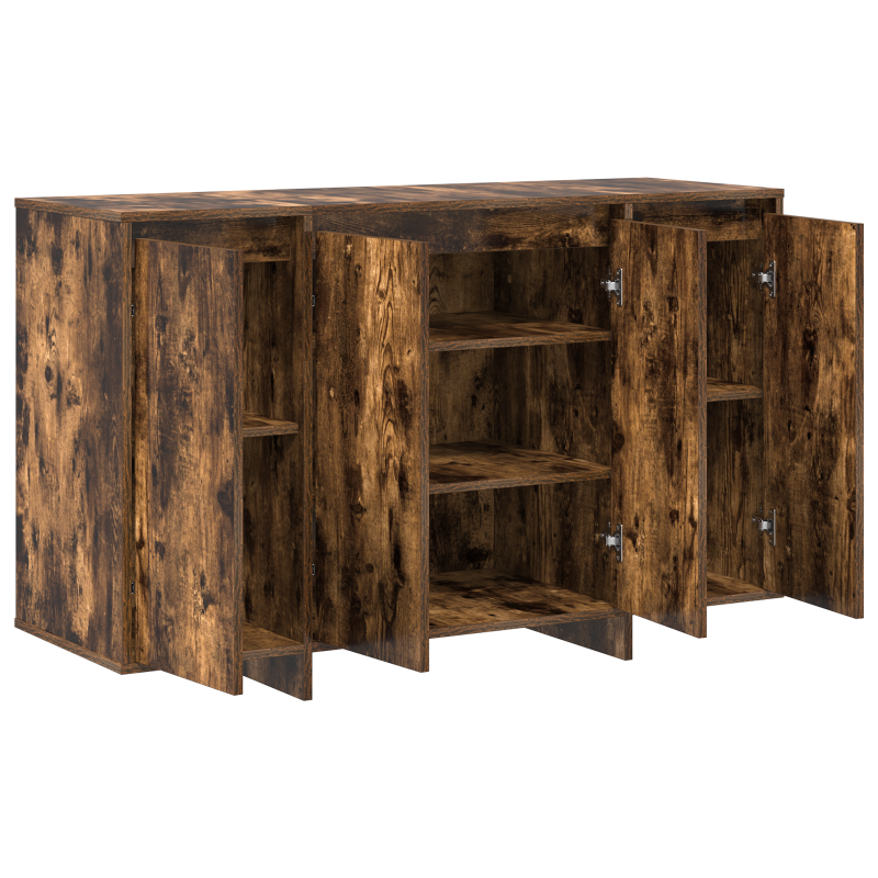 Geräuchertes Eichen-Sideboard Geräuchertes Eichenholz Holzwerkstoff