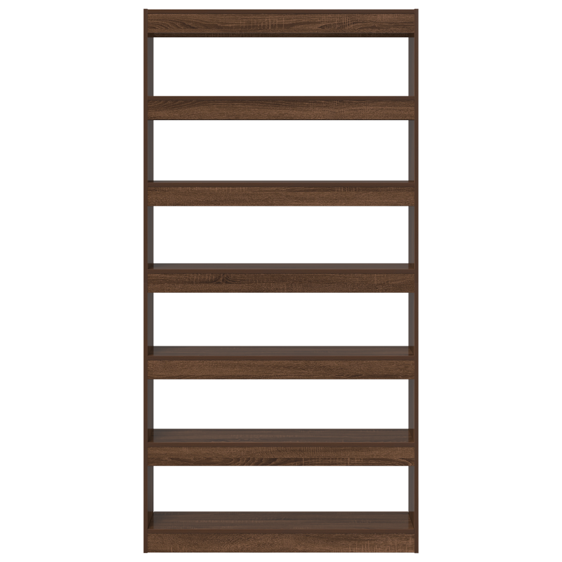 Bücherregal Braune Eiche Holzwerkstoff 100 x 30 x 198 cm