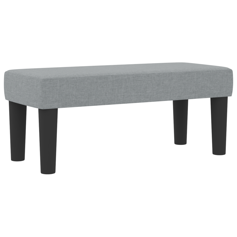 Boxspringbett mit Matratze Taupe Klein Doppelstoff