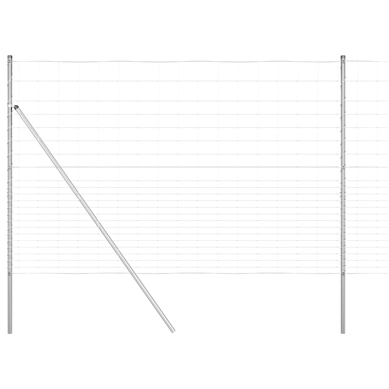 Feldzaun 1,6x25 m Verzinkter Stahl
