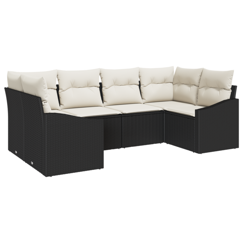 Boxspringbett mit Matratze Schwarz 140x200 cm Velvet