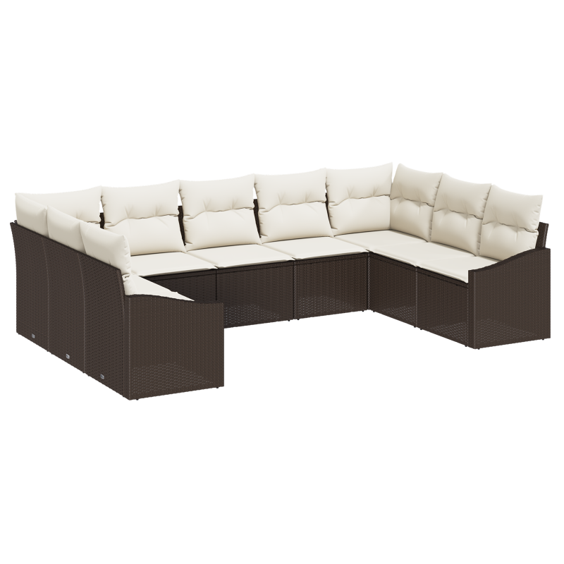 Boxspringbett mit Matratze Taupe 140x200 cm Stoff