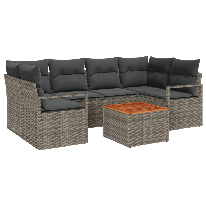 Boxspringbett mit Matratze & LED Dunkelbraun 120x190 cm Stoff