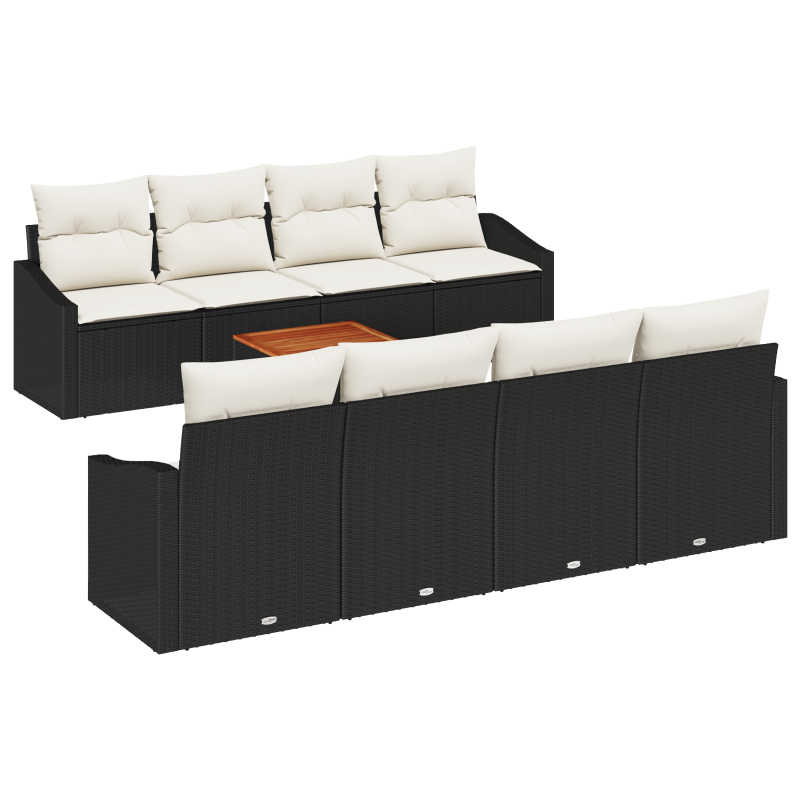 Boxspringbett mit Matratze & LED Dunkelbraun 80x200 cm Stoff