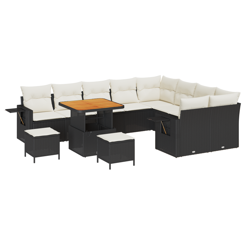 Boxspringbett mit Matratze Creme 80x200 cm Stoff