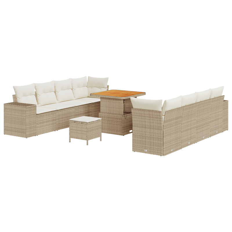 Boxspringbett mit Matratze - Schwarz, 140x190 cm, Stoff