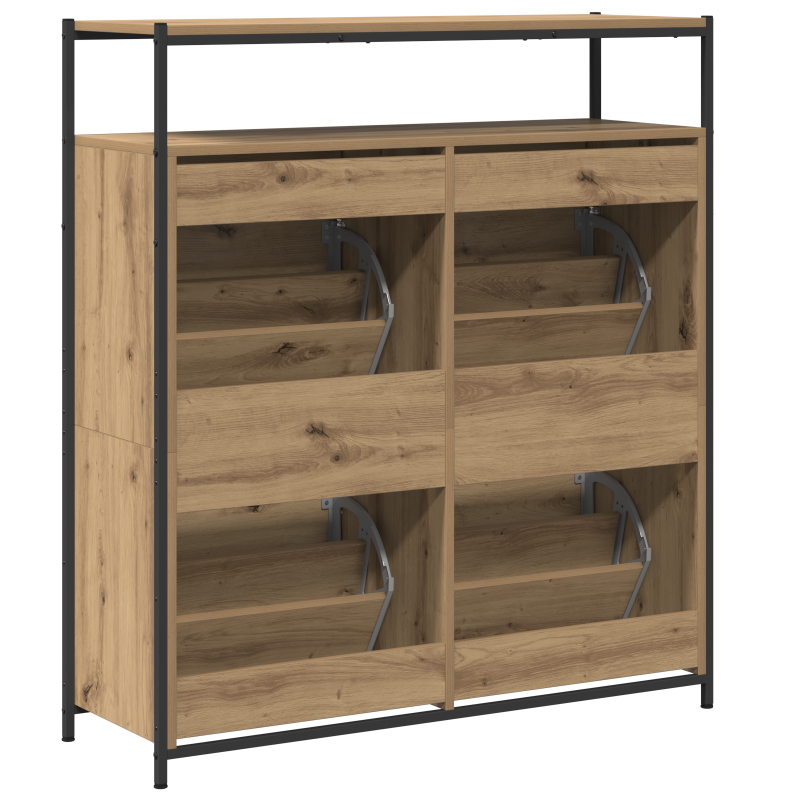 Automatische einziehbare Markise mit LED Schwarz 600x350 cm