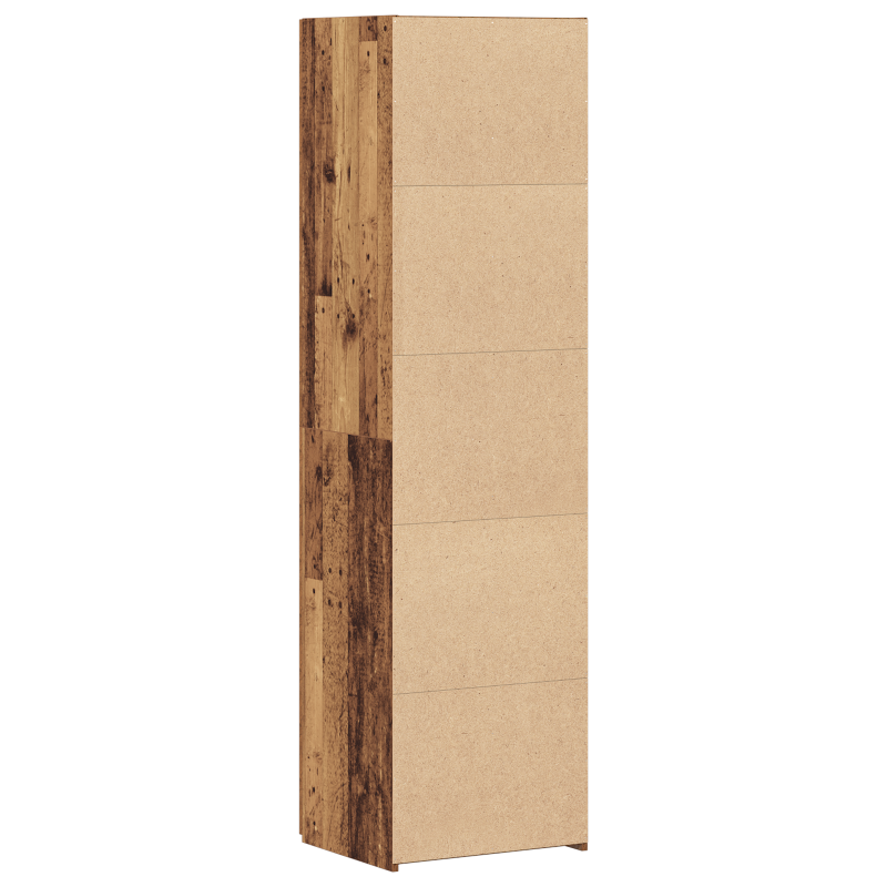 Hochschrank Altes Holz 50x42.5x185 cm Holzwerkstoff