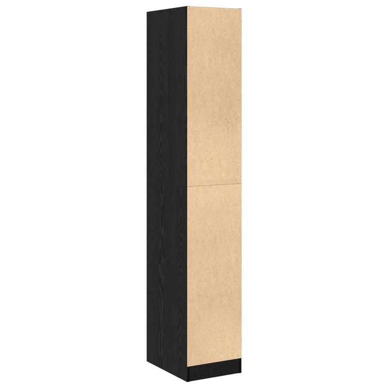 Apotheker-Schrank Schwarze Eiche 30x41x174,5 cm Spanplatte