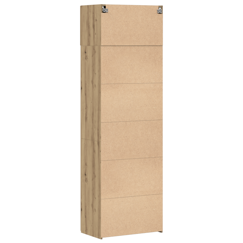 Stauraum Schrank Artisan Eiche 70x42,5x225 cm Holzwerkstoff