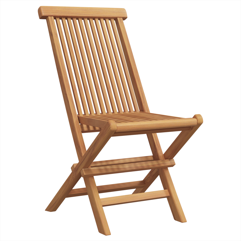 3-teiliges faltbares Gartenbistro Set aus massivem Akazienholz