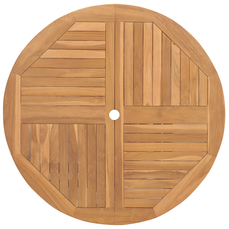 5-teiliges Garten Essset Massivholz Teak