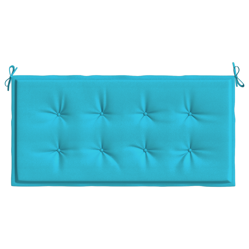 Gartenbankkissen Türkis 100x50x4 cm Oxford-Gewebe