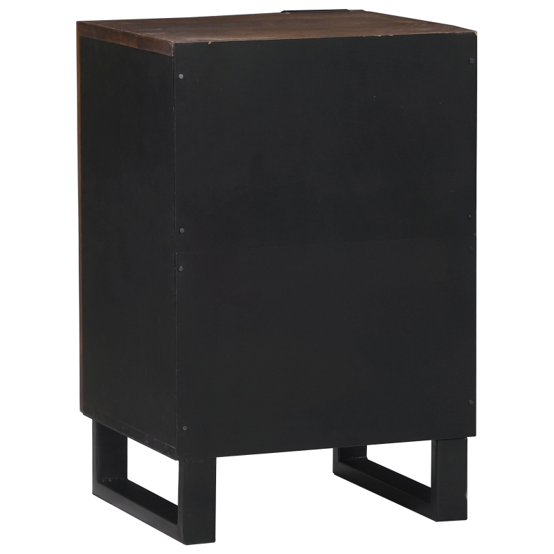 Badezimmerschrank 38x33.5x58 cm Massivholz Mango