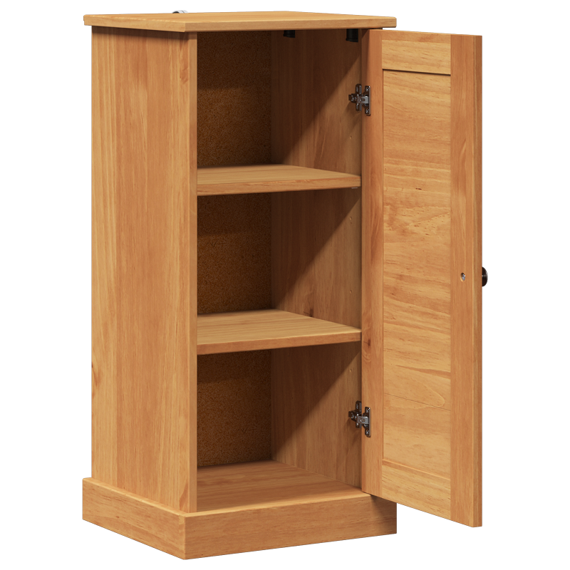Badezimmer Schrank VIGO 37x34x80 cm Massivholz Kiefer