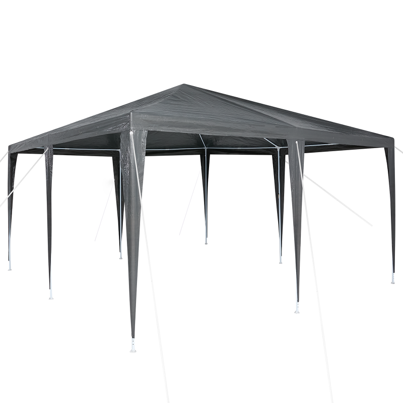 Party Zelt Anthrazit 4x4 m PE
