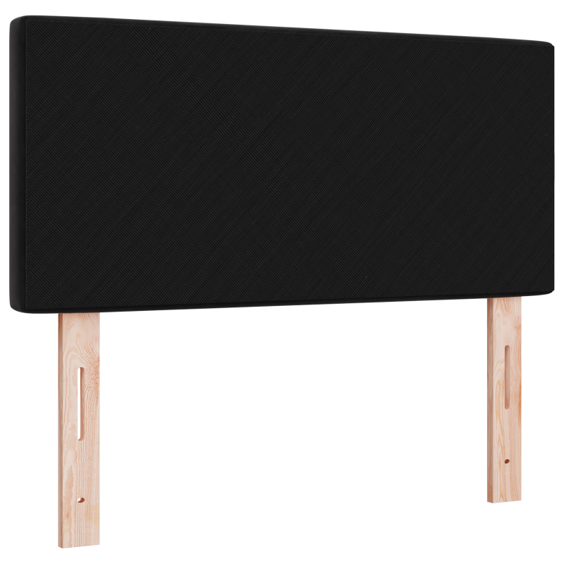 Boxspringbett mit Matratze Dunkelgrau Kleines Doppel Velvet