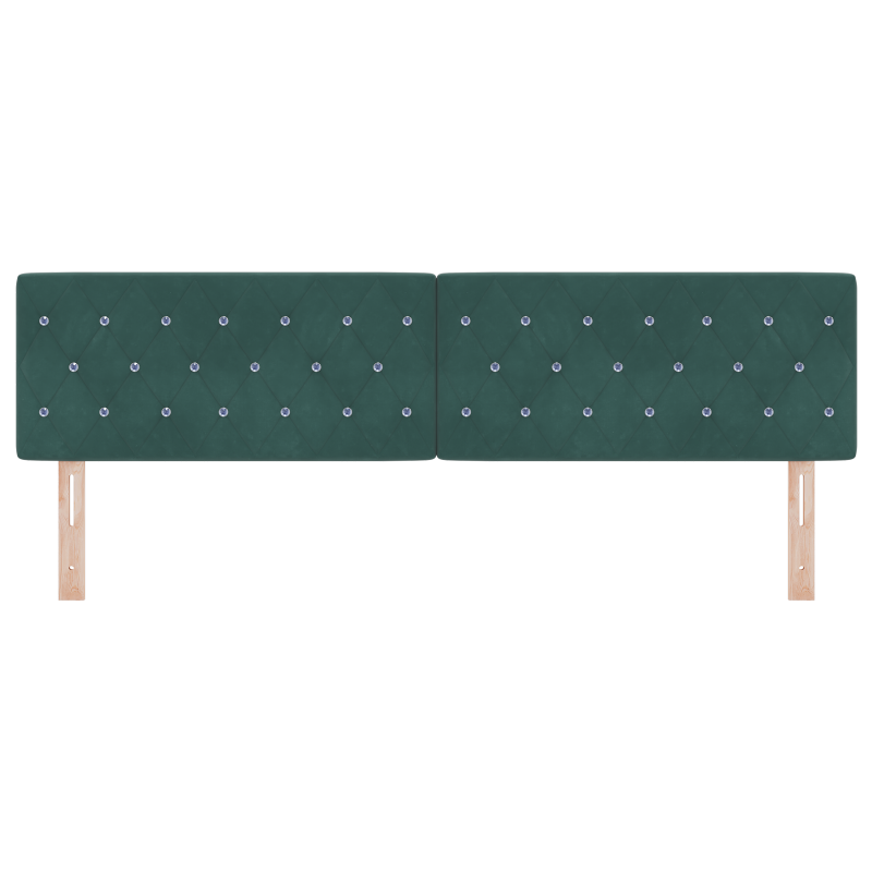 Boxspringbett mit Matratze Creme 80x200 cm Stoff