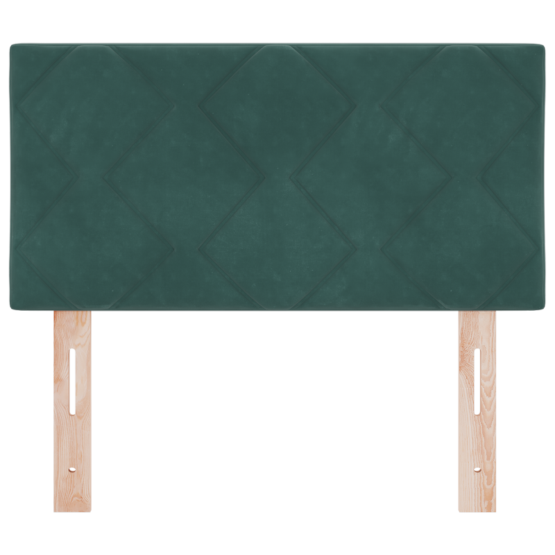 Boxspringbett mit Matratze - Schwarz, 140x190 cm, Stoff