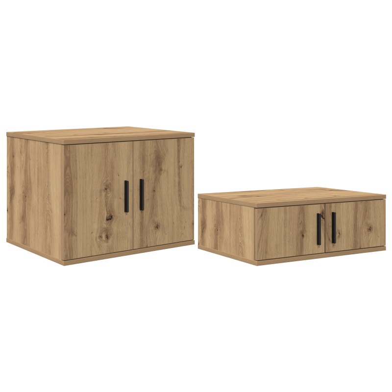 Aufbewahrungsschrank Artisan Eiche 118x41x40 cm Holzwerkstoff