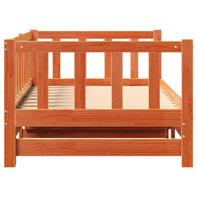 5-teiliges Garten Sofa Set mit Kissen braun Poly Rattan