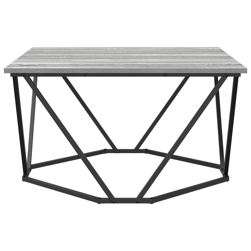 Couchtisch Grau Sonoma 80x80x45 cm Holzwerkstoff