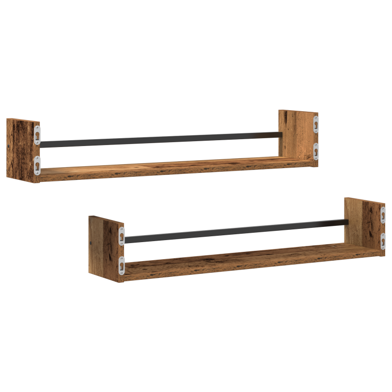 Schiebetür mit Hardware-Set Weiß 73,5x211 cm Massivholz Kiefer