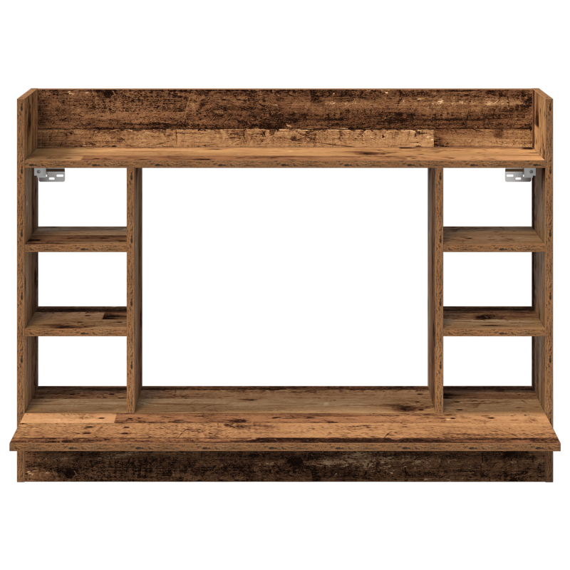 Wandmontageschreibtisch Alte Eiche 105x48x75 cm Holzwerkstoff