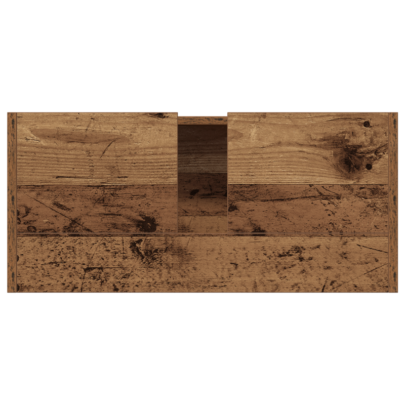 Waschbecken-Schränke Altes Holz 63x29x55 cm