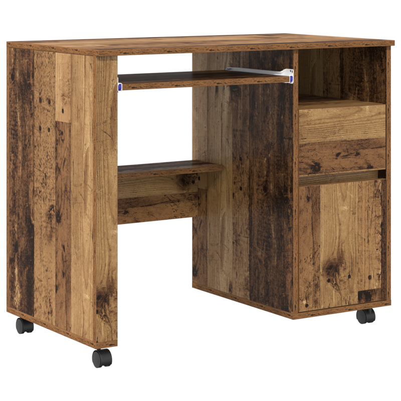 Schiebetür Set Weiß 83x202 cm Massivholz Kiefer