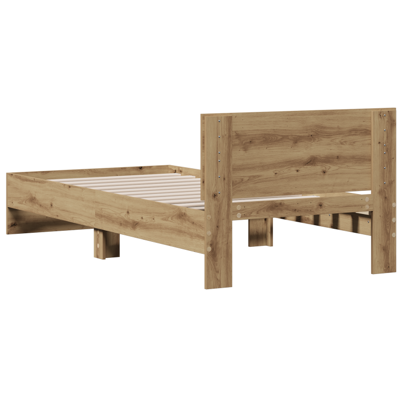 Schiebetür mit Beschlägen Set Weiß 83x202 cm Massivholz Kiefer