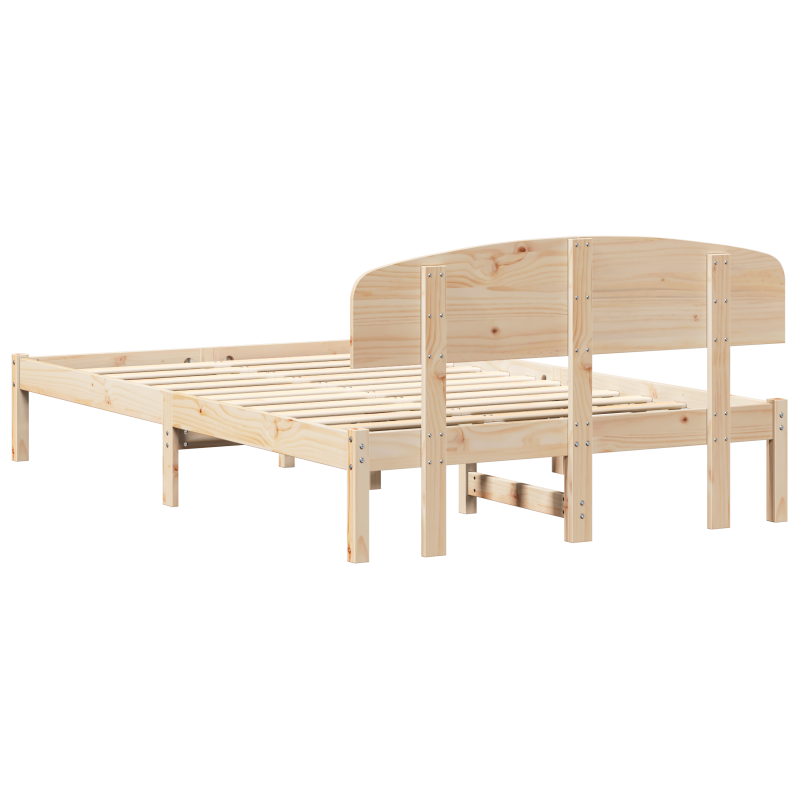 Schiebetür mit Zubehör Set Weiß 83x202 cm Massivholz Kiefer
