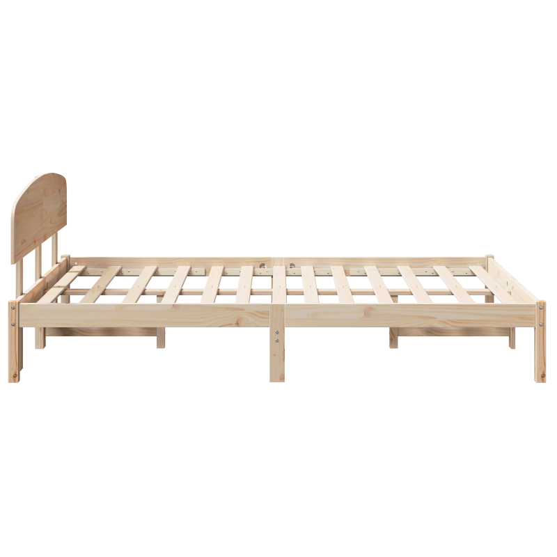 Schiebetür mit Zubehör Set Weiß 83x202 cm Massivholz Kiefer